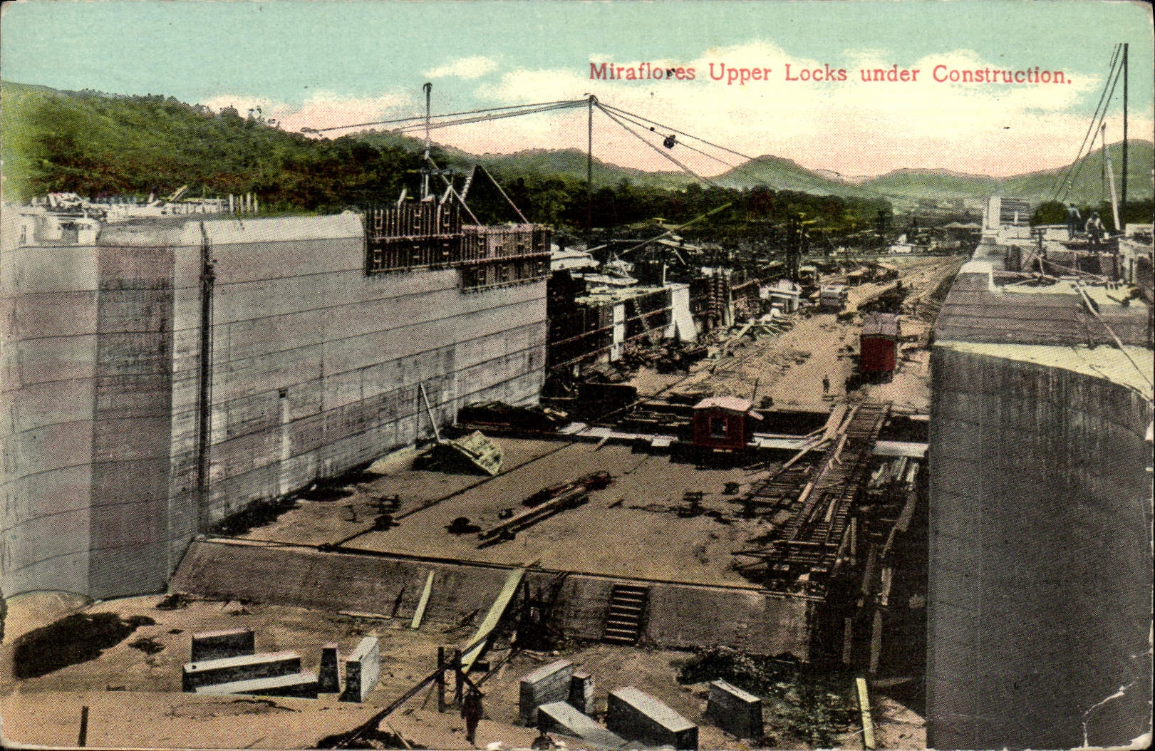 CPA Miraflores Upper Locks Under Construction