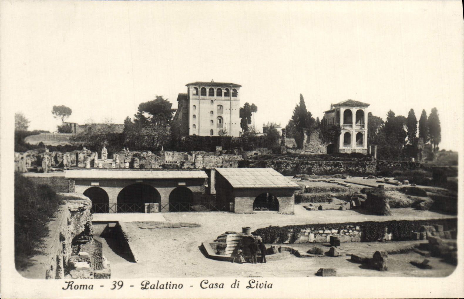 CPA Roma Palatino Casa di Livia