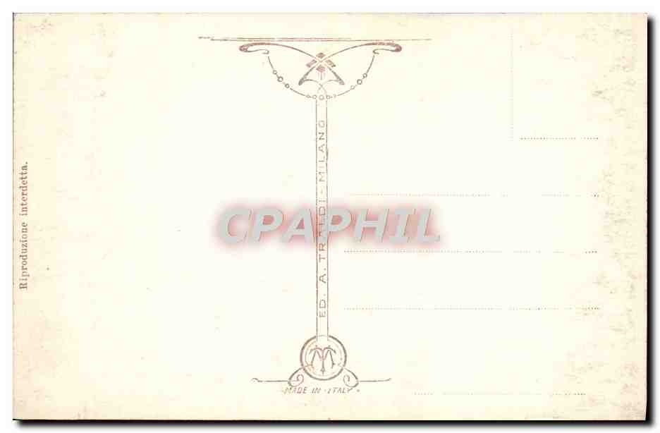 CPA Roma Palatino Casa di Livia — Rückseite