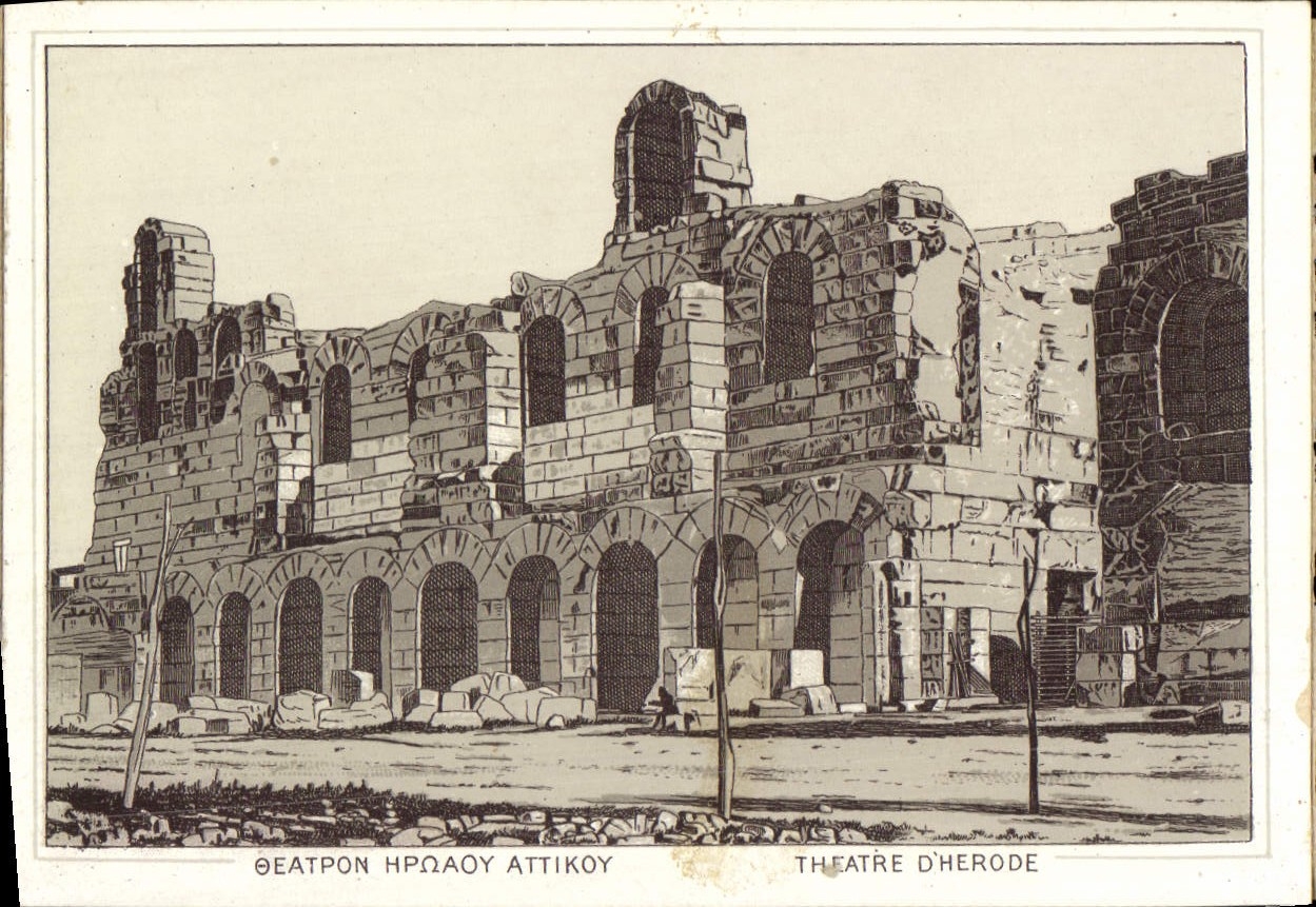 CPA Grece Theatre D'Herode