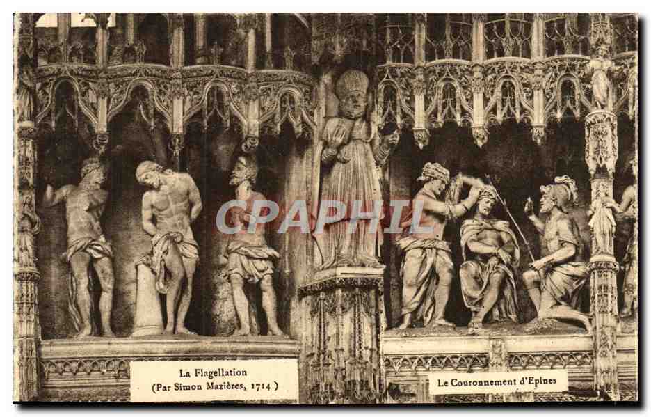 CPA Chartres La Flagellation Le Couronnement d'Epines