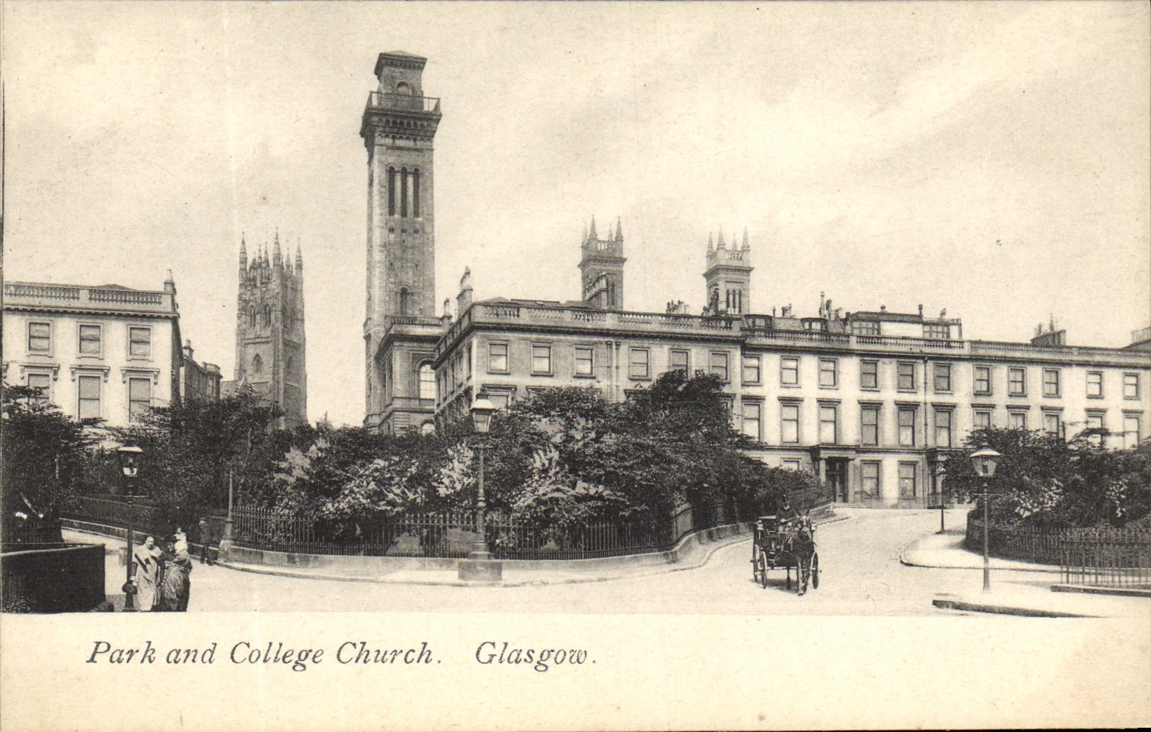 CPA Park and College Church Glasgow