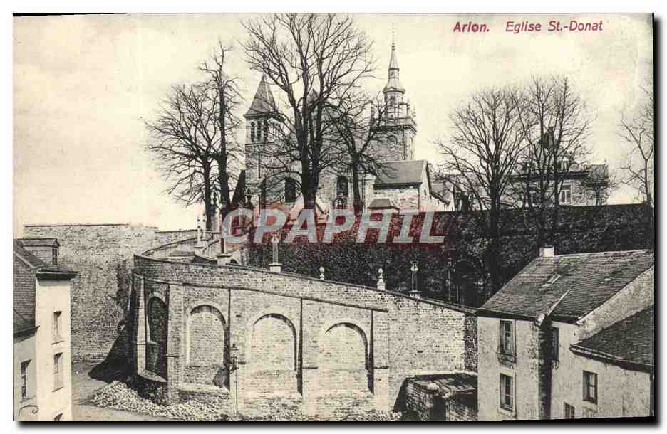 CPA Arlon Eglise St Donat