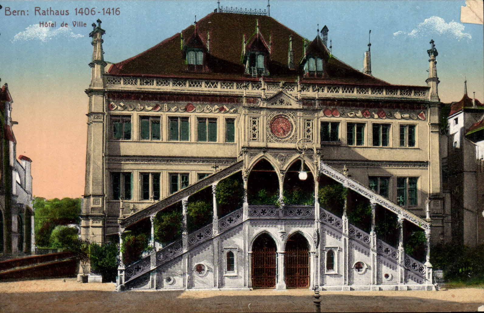 CPA Bern Rathaus Hotel de Ville