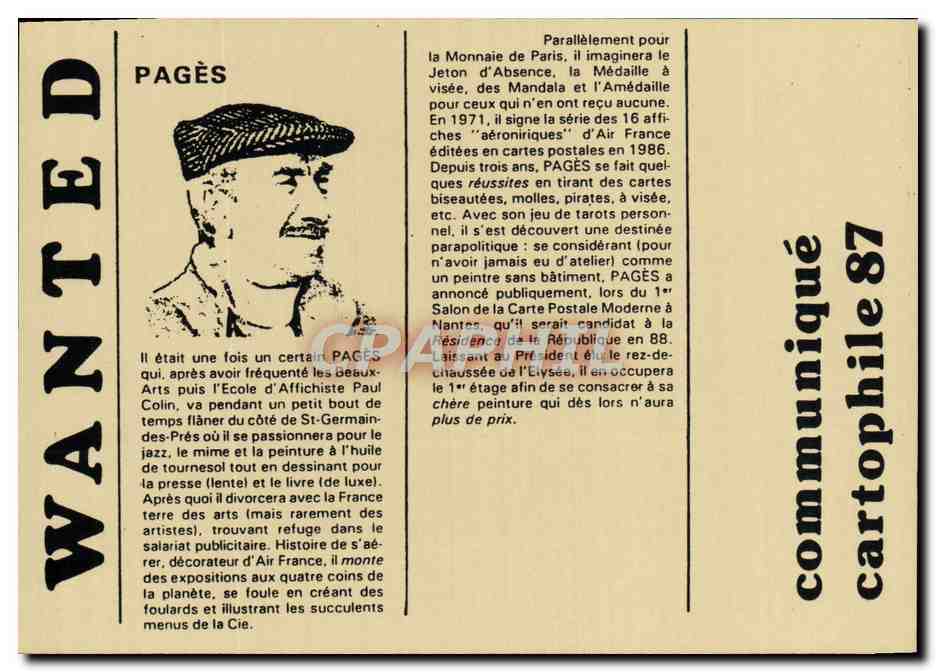 CPM Wanted Pages