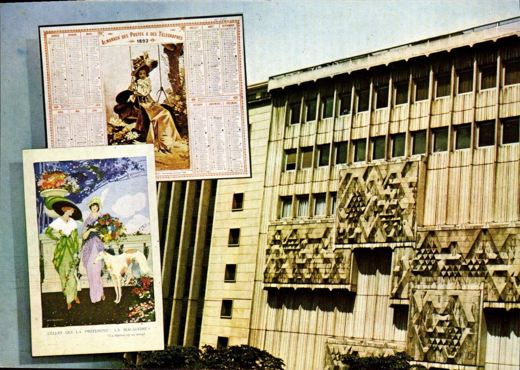 CPM Exposition Calendriers Et Cartes Postales Presentee Par Le Musee De La Poste Et l'Union Des Philatelis Des Paris 