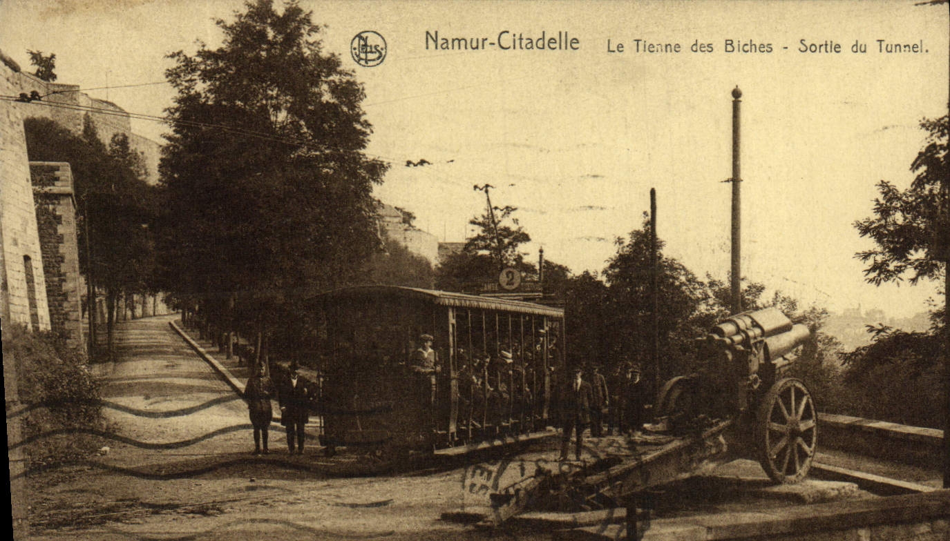 Namur-Citadelle — Le Tienne des Biches - Sortie du Tunnel — éditeur Nels, n°2