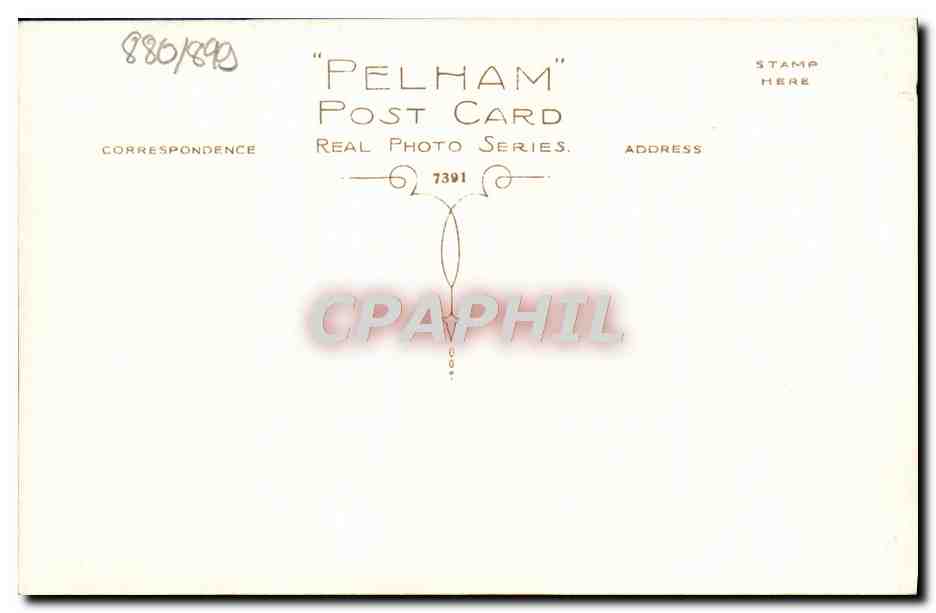 CPA Peasholm Yachting Pool Scarborough — Rückseite