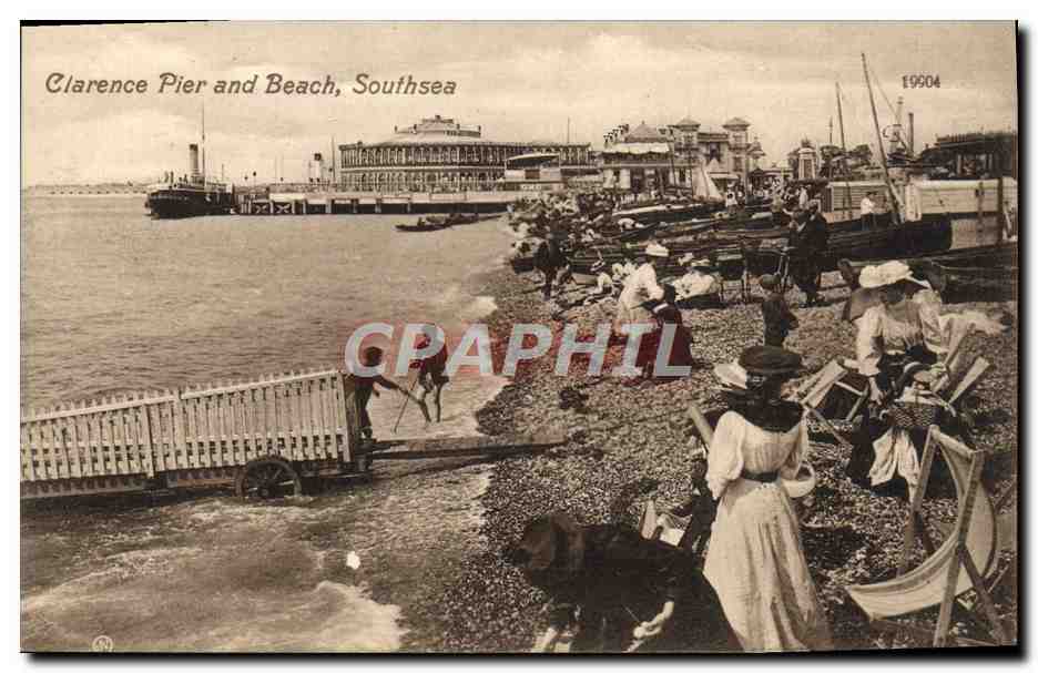 CPA Clarence Pier And Beach Southsea
