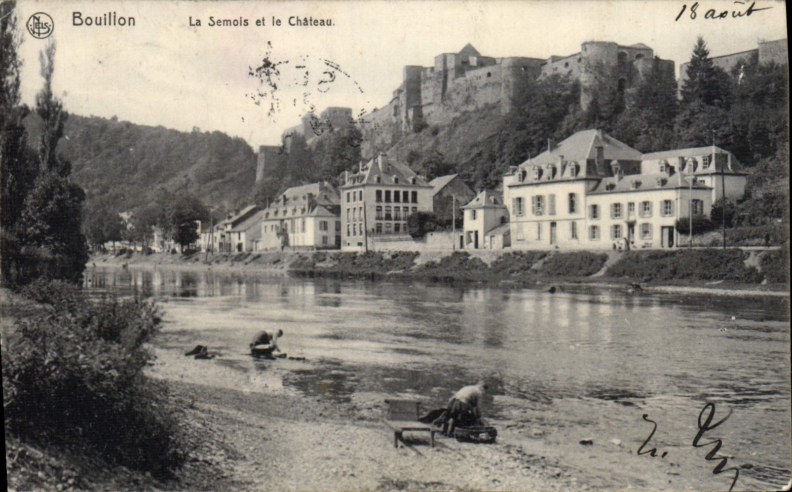 CPA Bouilion La Semois Et Le Chateau Lavandiere