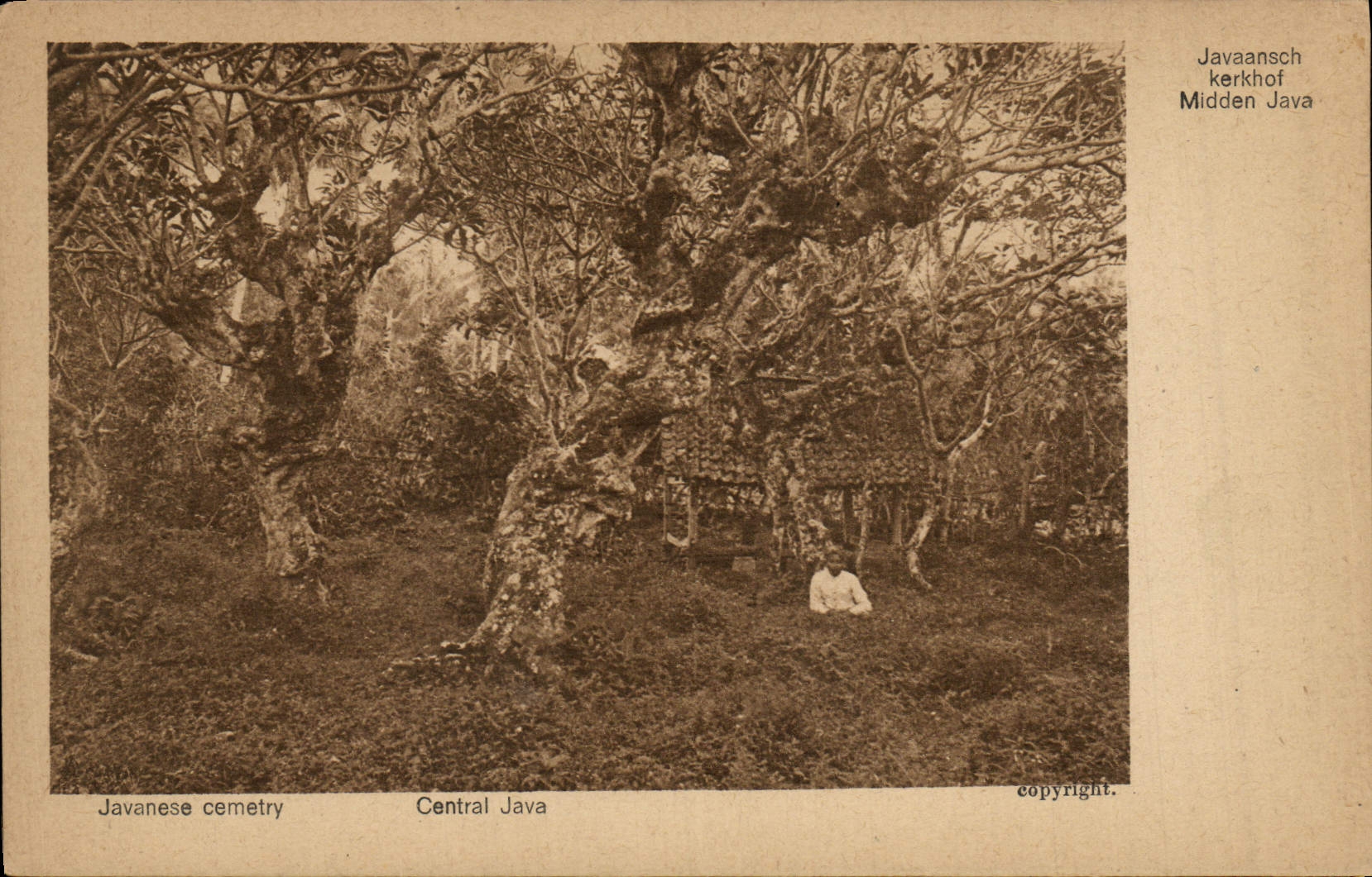 CPA Javanese Cemetery Central Java Indonesie 