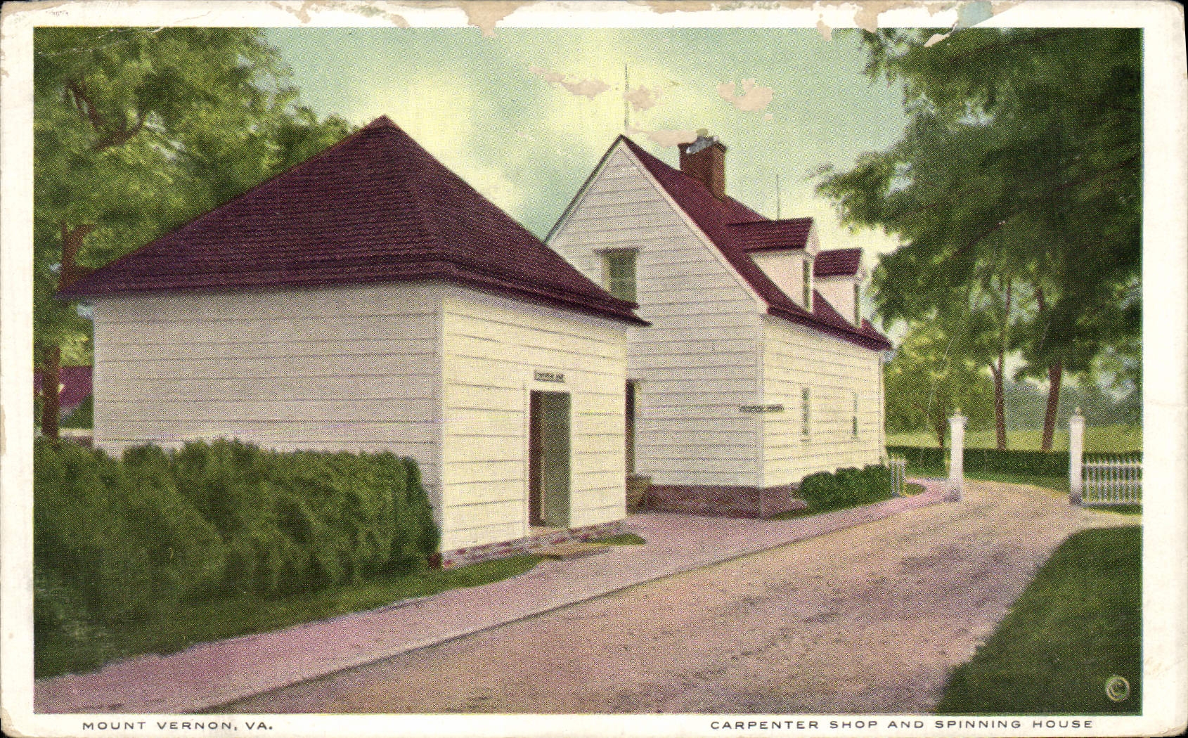 CPA Mount Vernon Va Carpenter Shop And Spinning House
