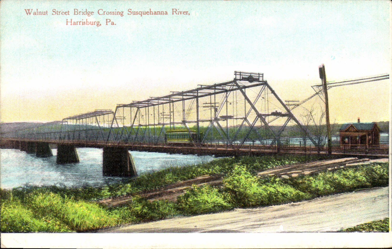 CPA Walnut Street Bridge Crossing Susquehanna River Harrisburg Pa