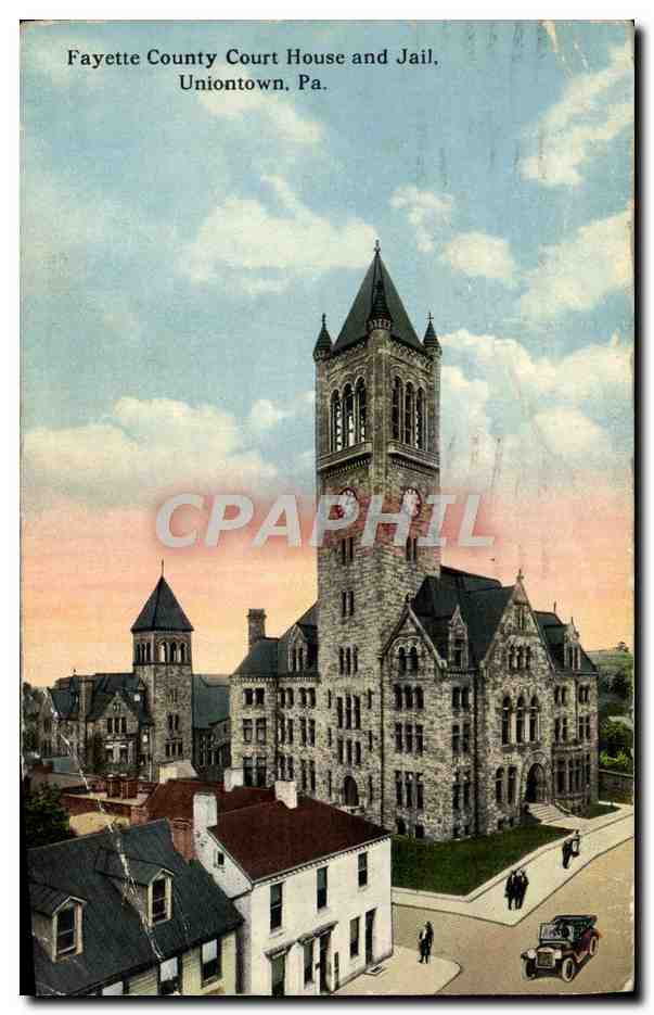 CPA Feyette County Court House And Jail Uniontown Pa