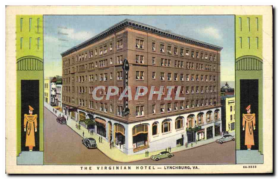 CPA The Virginian Hotel Lynchburg Va