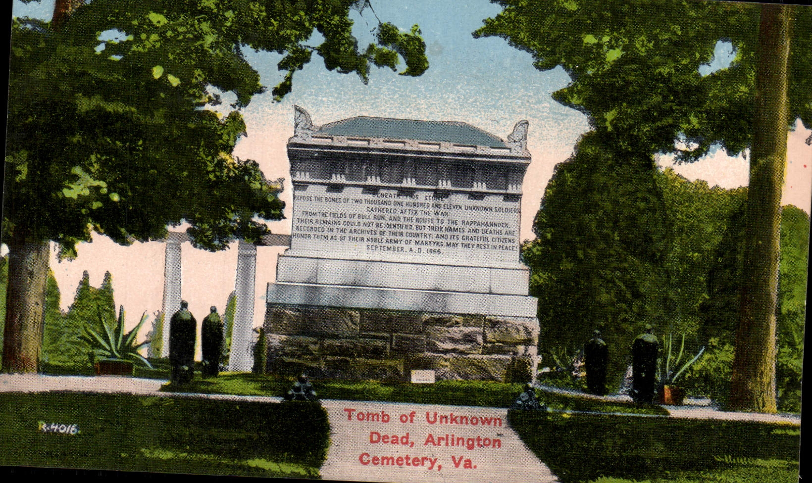 CPA Tomb Of Unknown Dead Arlington Cemetery Va