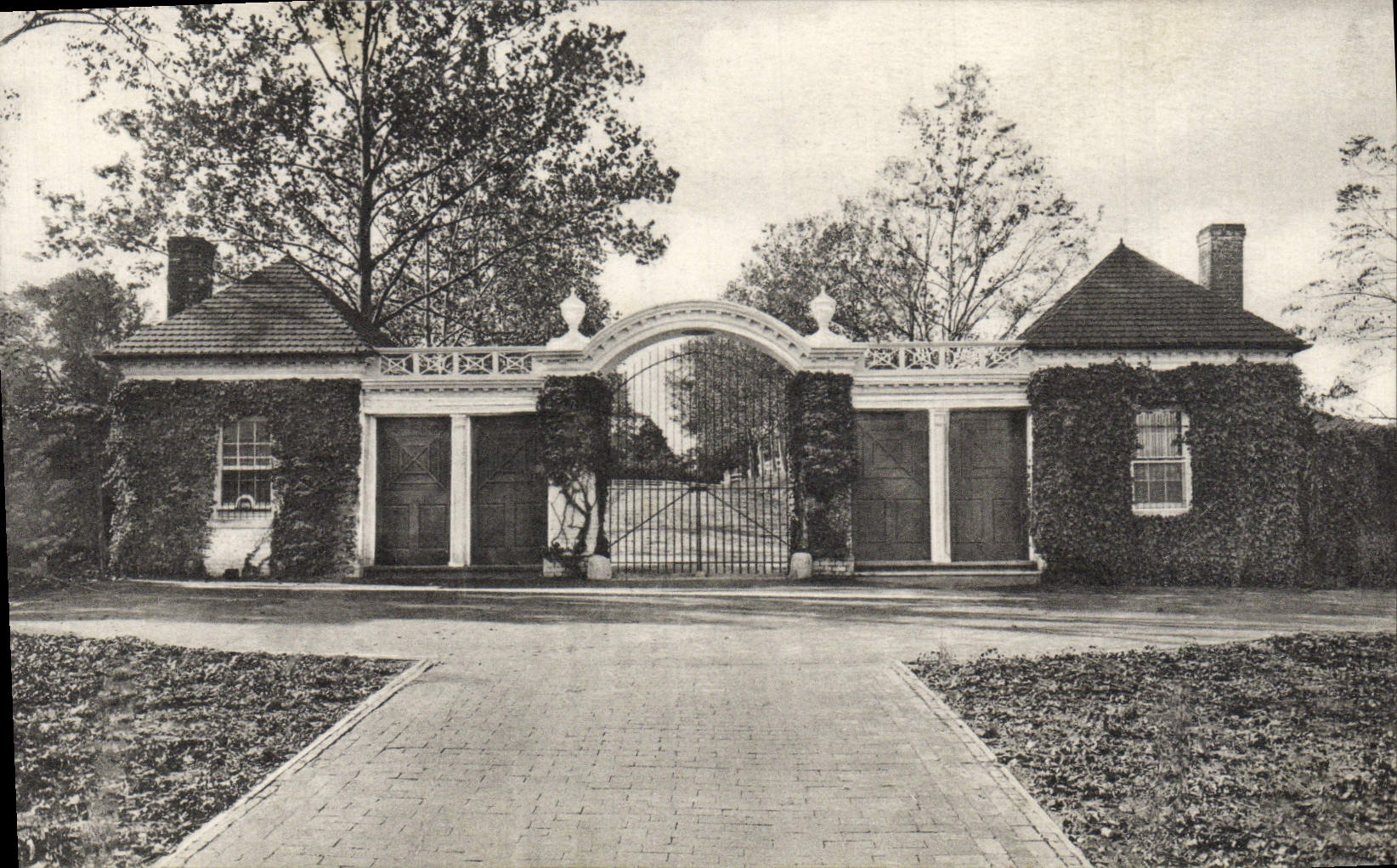 CPA North Lodge Gate Mount Vernon Virginia Home Of George Washington
