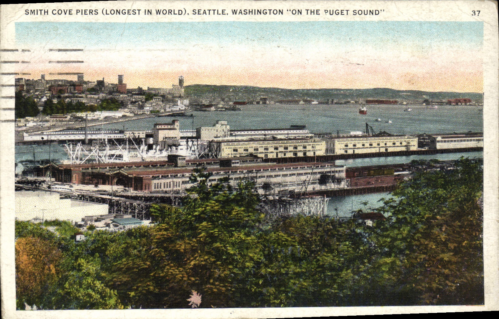 CPA Smith Cove Piers Seattle Washington On The Puget Sound