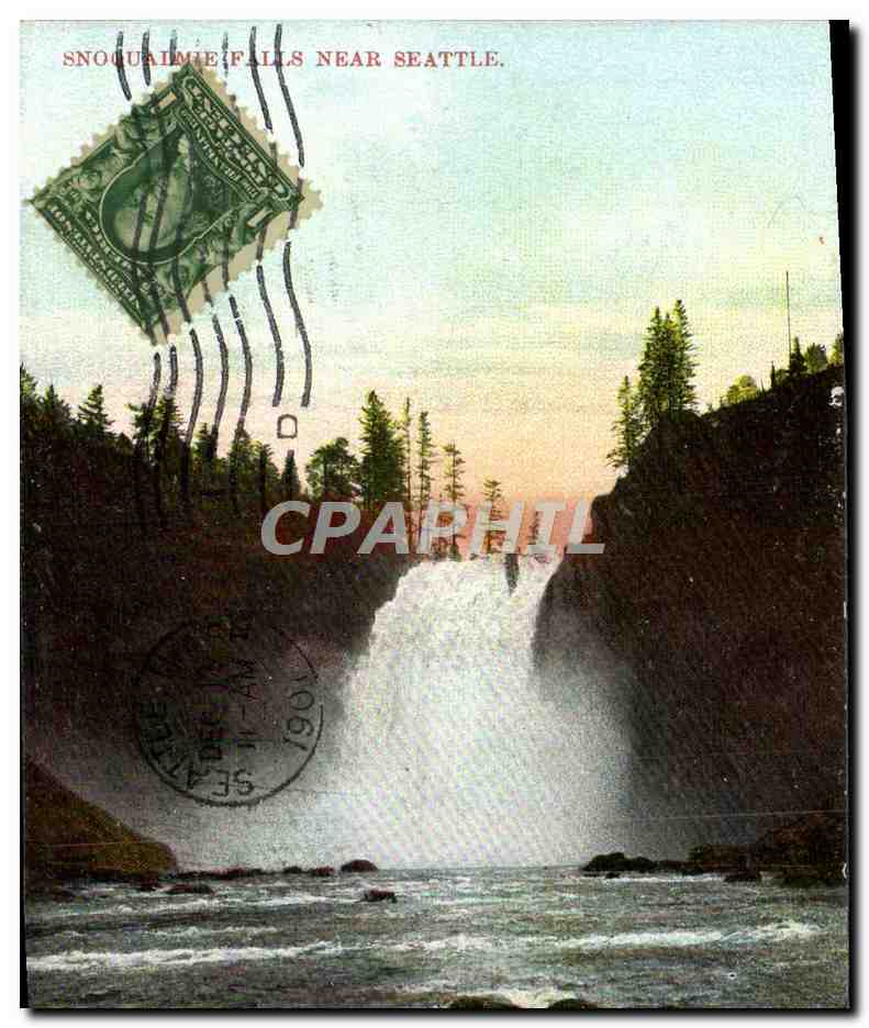 CPA Snoquaimie Falls Near Seattle