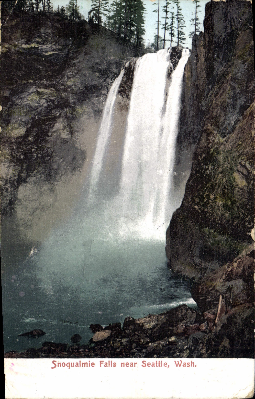 CPA Snoqualmie Falls Near Seattle Wash