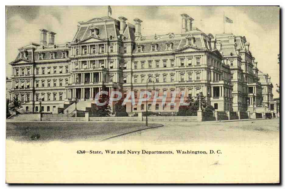 CPA State War And Navy Departments Washington D C