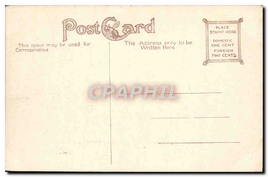 CPA State War And Navy Departments Washington D C — Rückseite