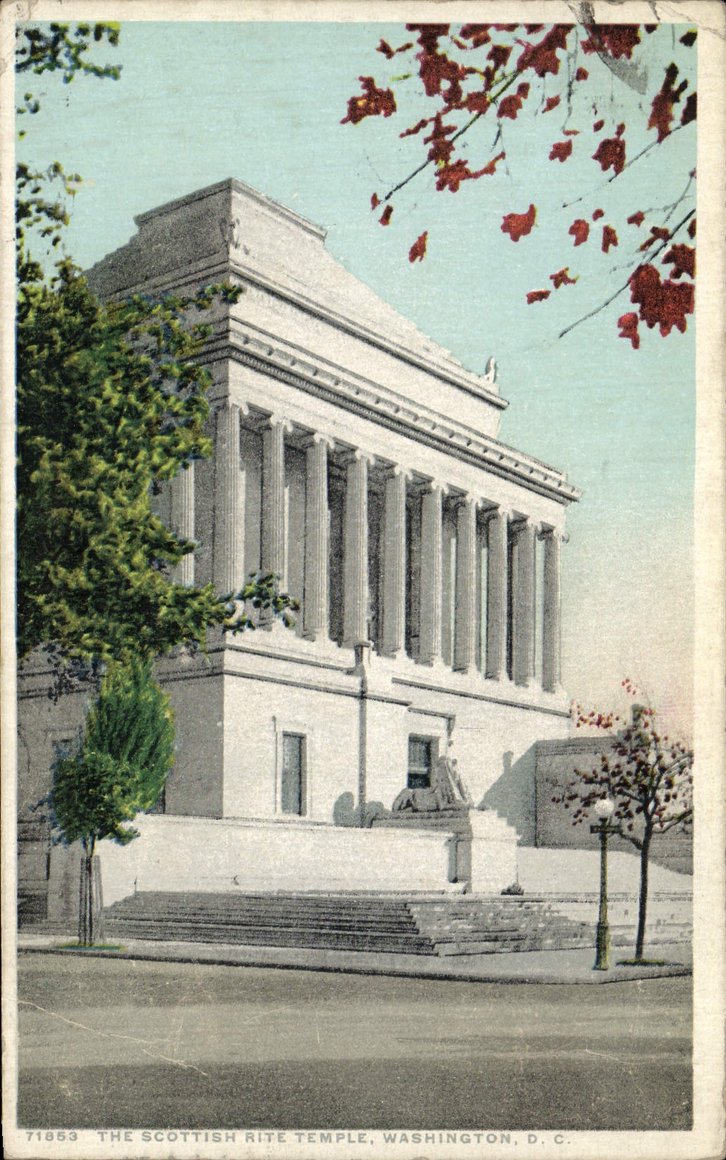CPA The Scottish Rite Temple Washington D C