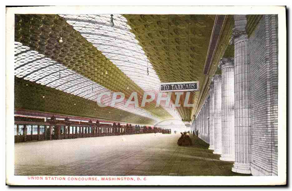 CPA Union Station Concourse Washington D C Taxicabs Taxi