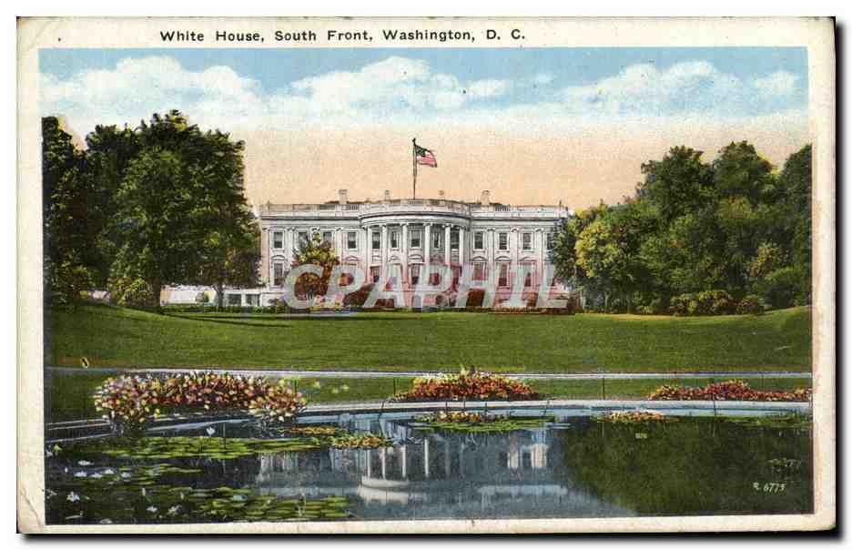 CPA White House South Front Washington D C