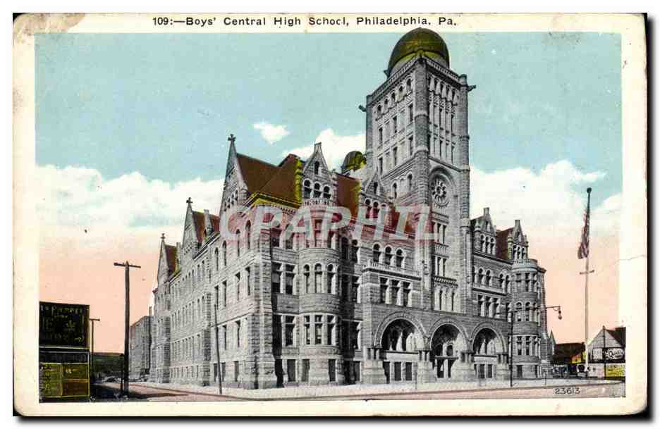 CPA Boys Central High School Philadelphia Pa
