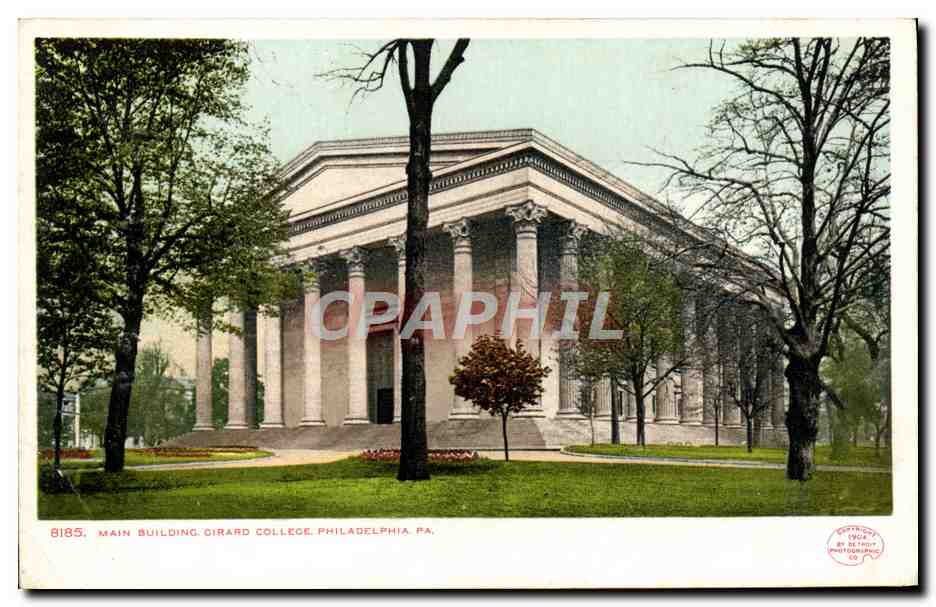 CPA Main Building Girard College Philadelphia Pa