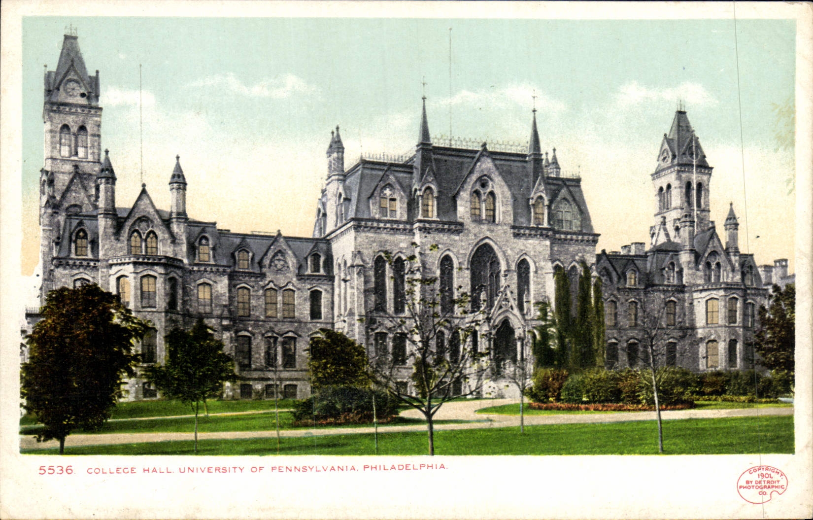 CPA College Hall University Of Pennsylvania Philadelphia