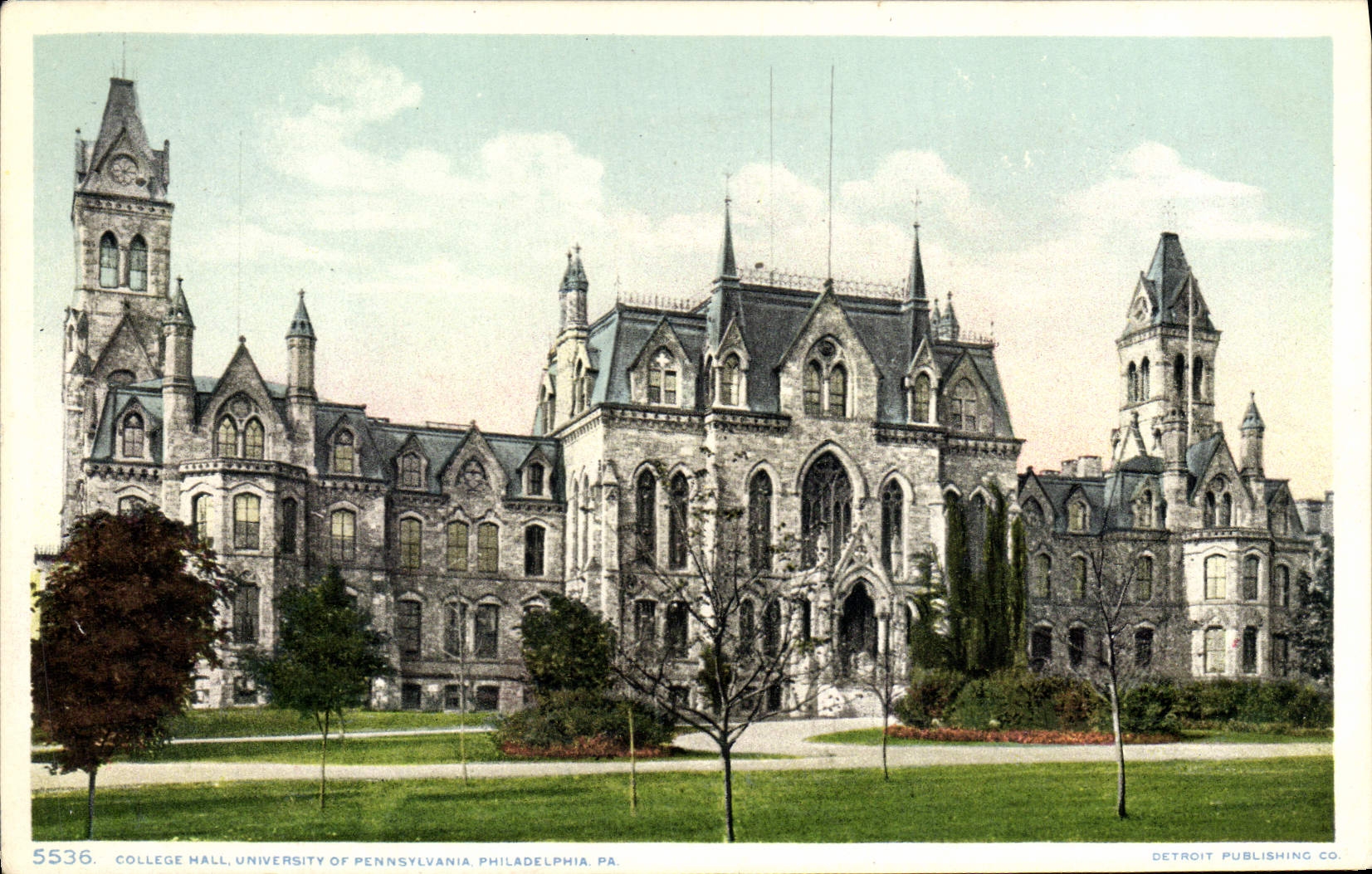 CPA College Hall University Of Pennsylvania Philadelphia Pa