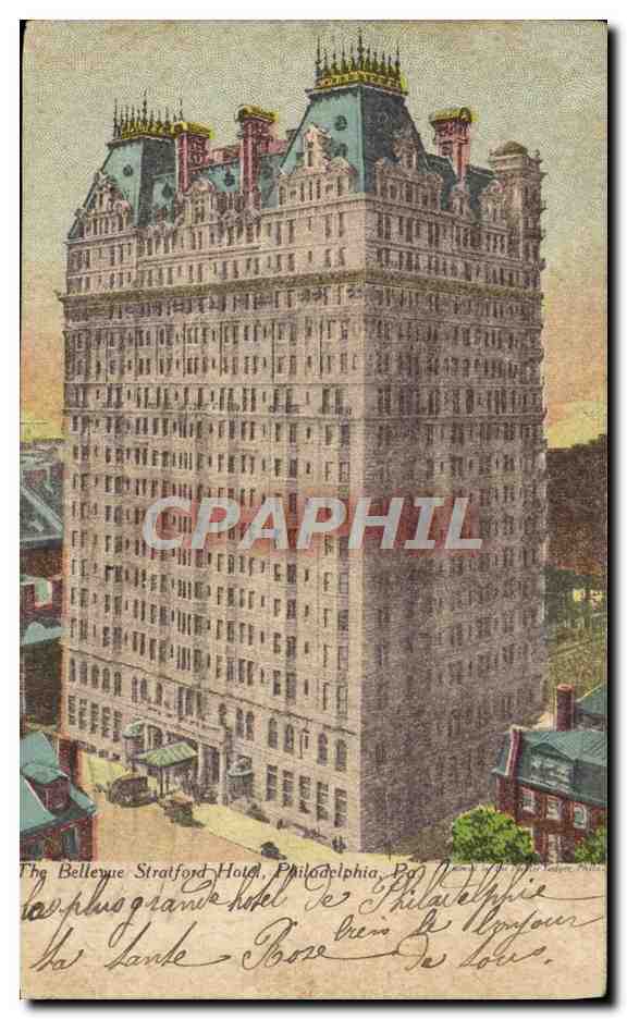 CPA The Bellevue Stratford Hotel Philadelphia Pa