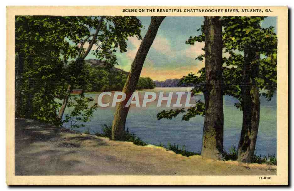 CPA Scene On The Beautiful Chattahoochee River Atlanta Ga