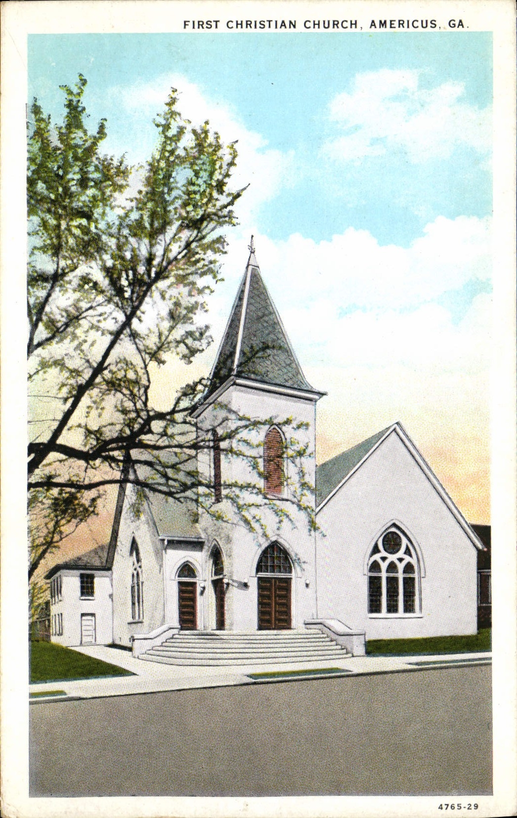CPA First Christian Church Americus Ga