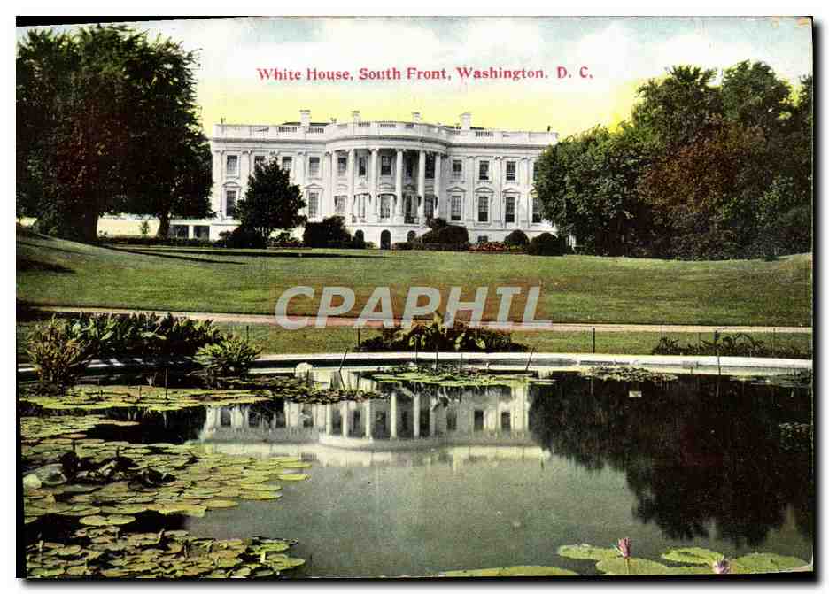 CPA White House South Front Washington D C