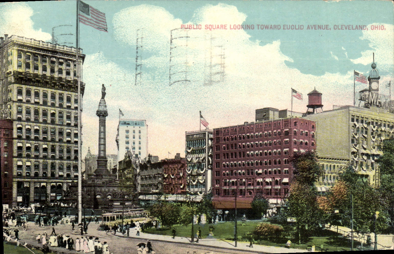 CPA Public Square Looking Toward Euolio Avenue Oleveland Ohio
