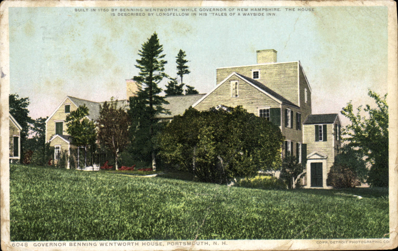 CPA Governor Benning Wentworth House Portsmouth N H