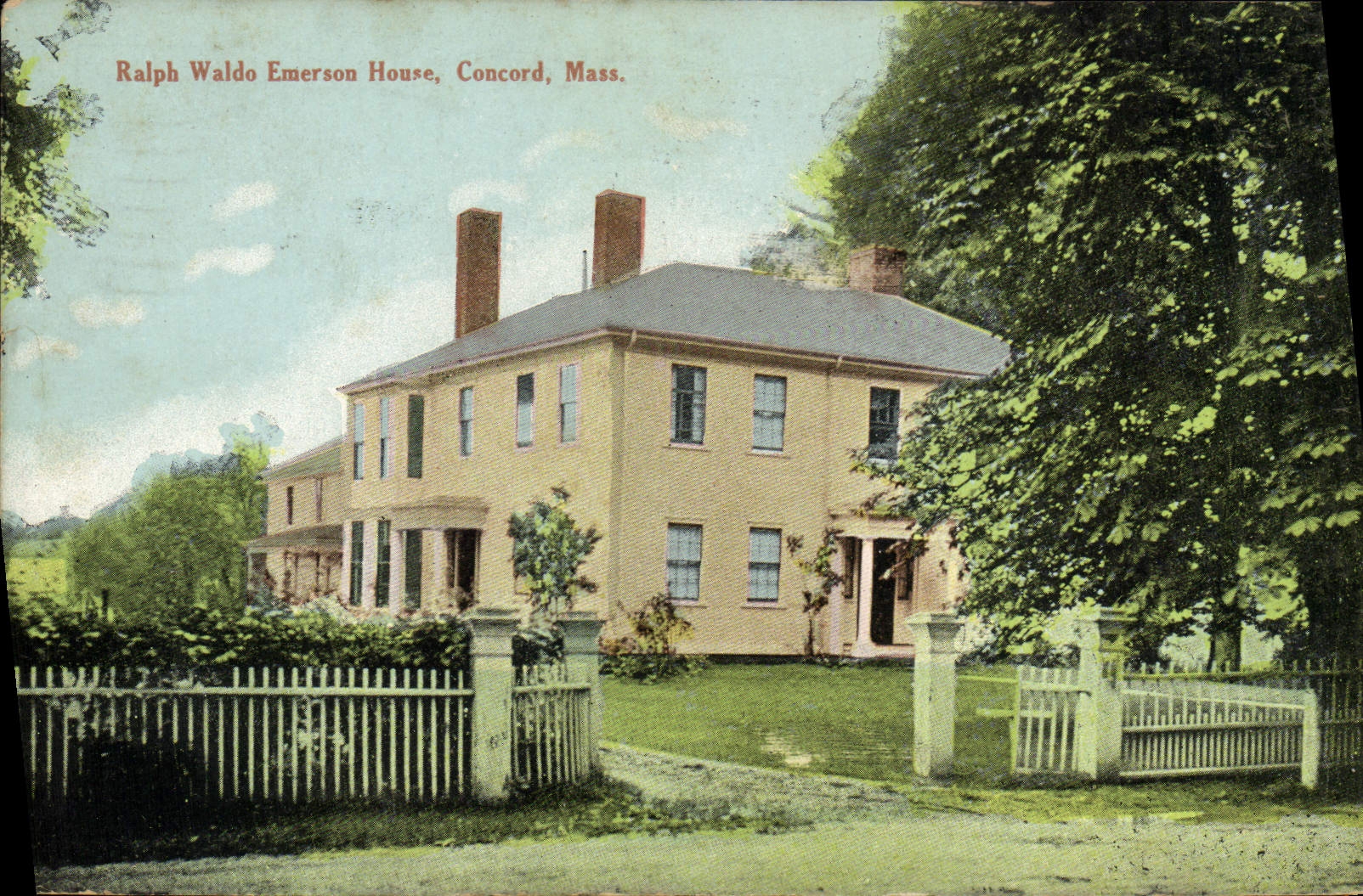 CPA Ralph Waldo Emerson House Concord Mass
