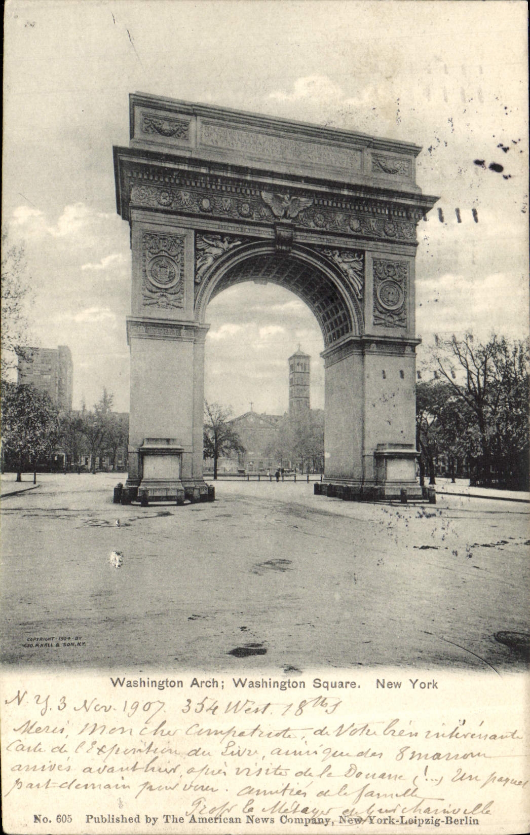 CPA Washington Arch Washington Square New York
