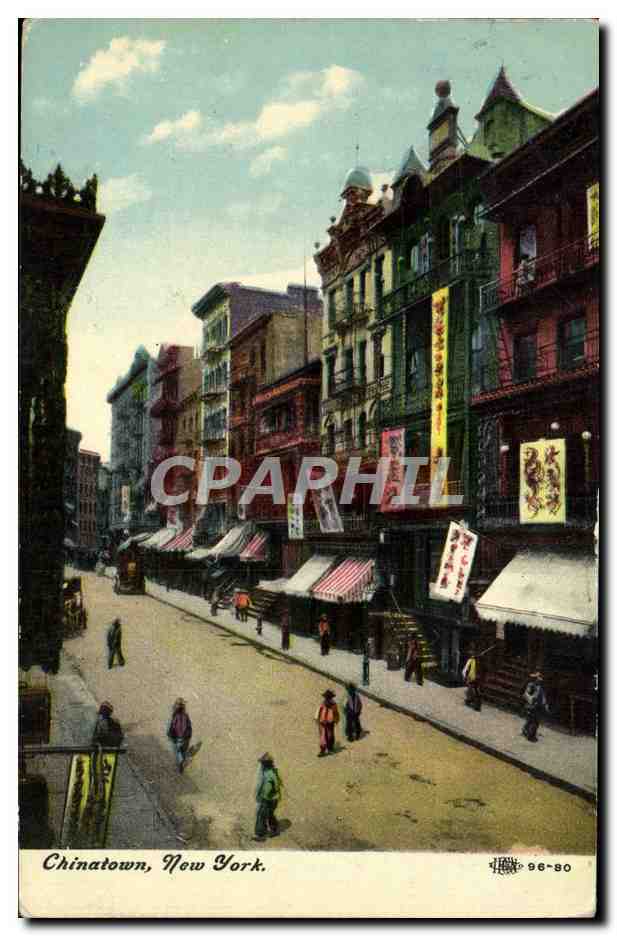 CPA Chinatown New York Chine China