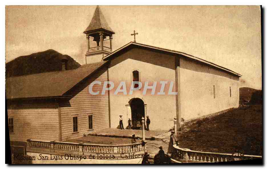 CPA San Luis Obispo De Tolosa California