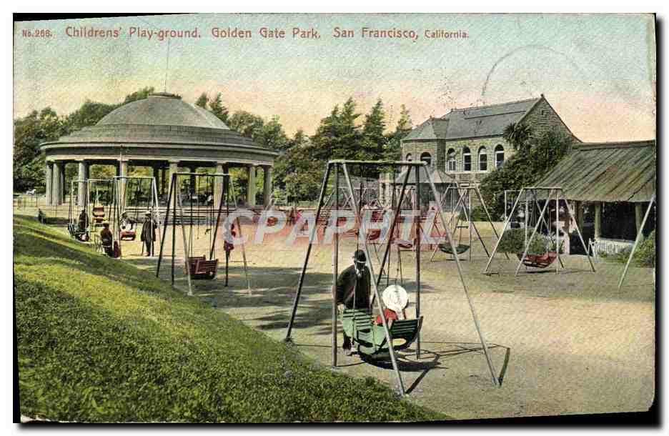 CPA Children's Play Ground Golden Gate Park San Francisco
