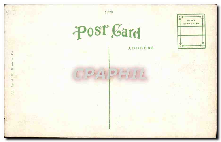 CPA Masonic Temple Oklahoma City Okla Franc maconnerie Franc Macon — Back