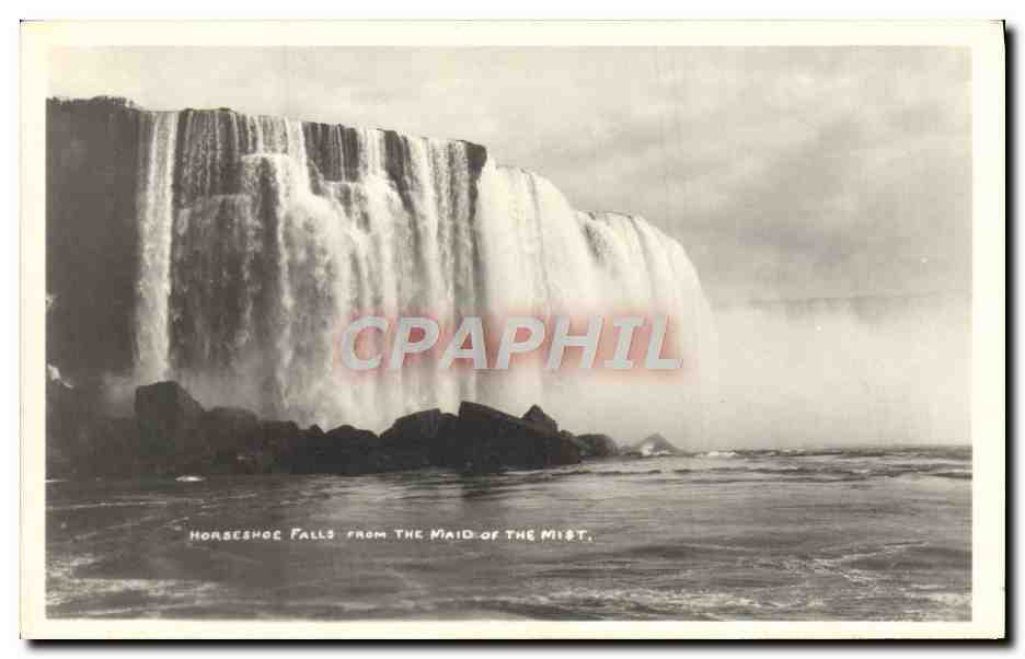 CPA Horseshoe Falls from the maid of the mist
