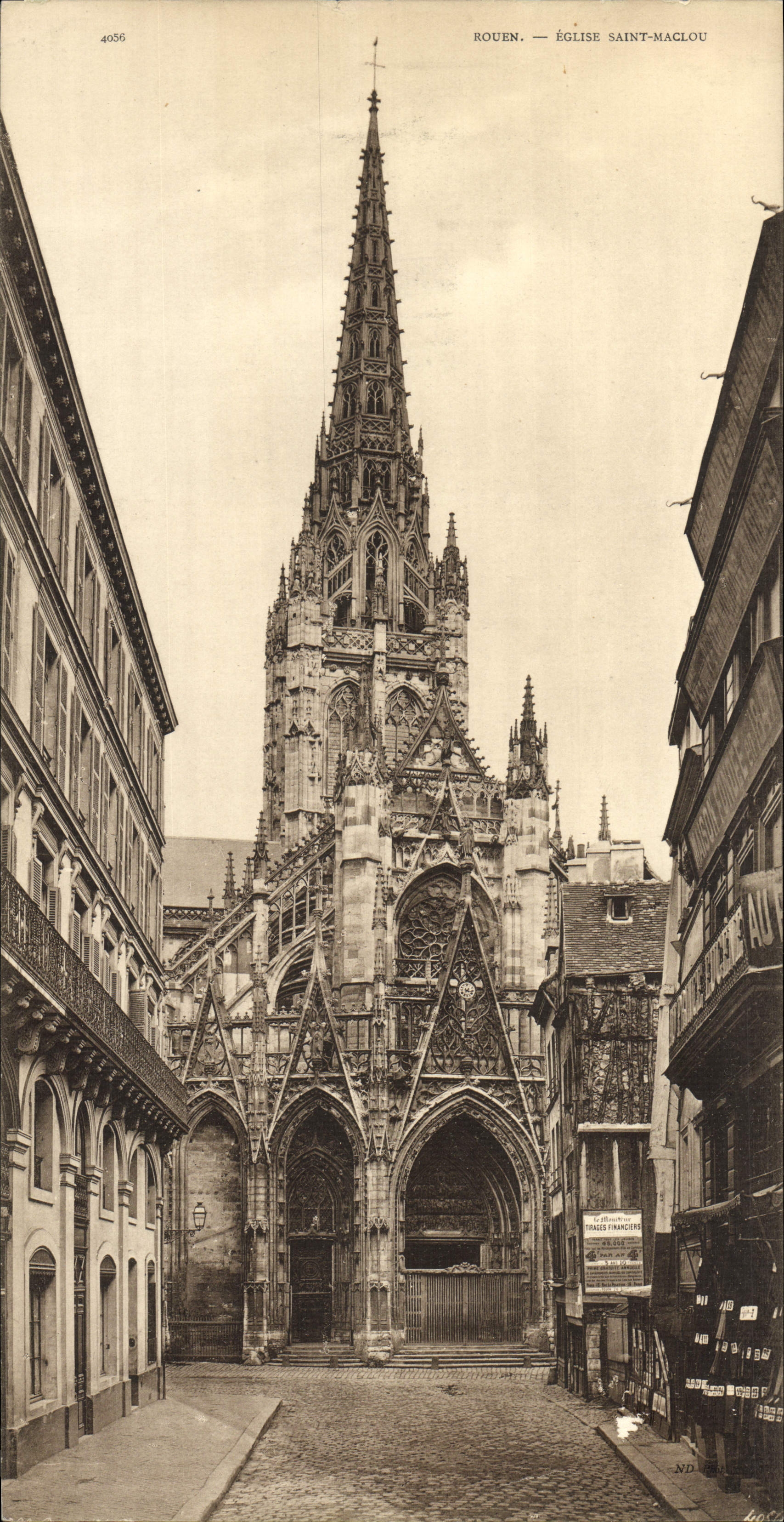 Rouen — Église Saint-Maclou — Panorama