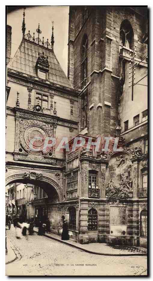 Rouen — La Grande Horloge — editor anónimo, n° 4350