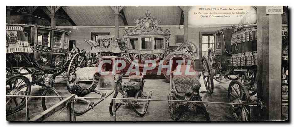 Versailles - Musée des Voitures - La Carrosse du Couronnement de Charles X