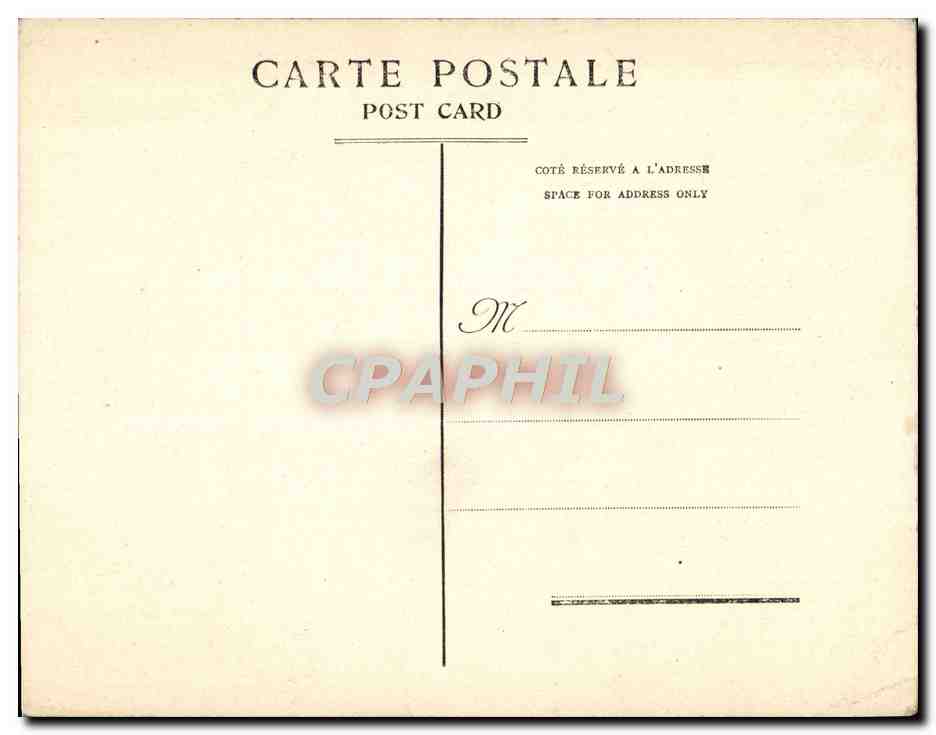 CPA Grand Format Bruxelles Palais de Justice 18 * 14 cm — Verso